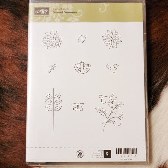 Stampin' Up! | Other | Stampin Up Sweet Summer Retired Stamp Set | Poshmark